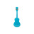 Укулеле Kala Makala Shark Soprano Mako Blue Ukulele (231431)