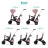 Дитячий велосипед Kinderkraft Easytwist Mauvelous Pink (KKRETWIPNK0000) (5902533914494)