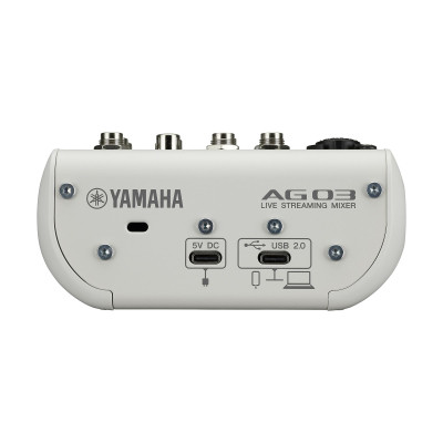 Аудіоінтерфейс Yamaha AG03MK2 White