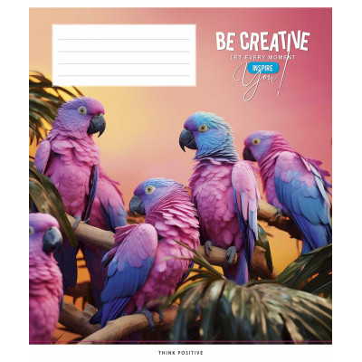 Зошит Школярик Be creative 48 аркушів лінія (048-3399L)