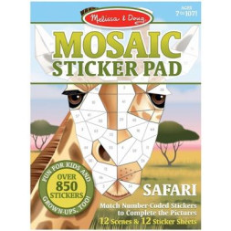 Набір для творчості Melissa&amp;Doug Мозаїчні наклейки Сафарі (MD30160)