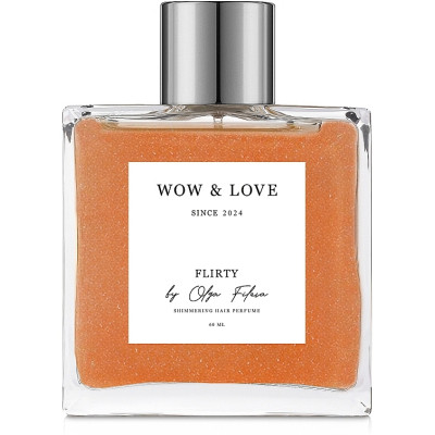 Спрей для волосся Wow&amp;Love Flirty by Olga Fileva Hair Perfume Шимерний парфум для волосся 60 мл (4820239121811)