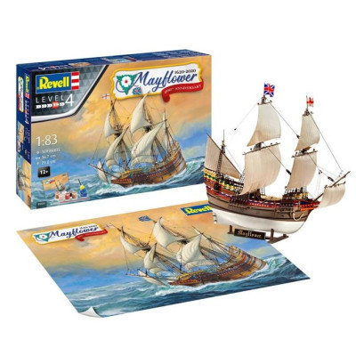 Збірна модель Revell набір Корабель Mayflower рівень 4, 1:83 (RVL-05684)