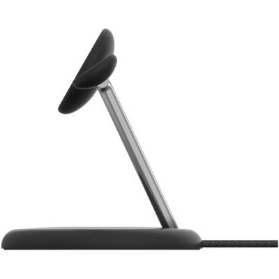Зарядний пристрій Belkin 3in1 Magnetic Adjustable Pad Qi2 15W Black (WIZ023VFBK)