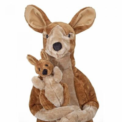 М&#039;яка іграшка Melissa&amp;Doug Плюшеві мама і дитина кенгуру (MD8834)