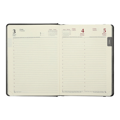 Тижневик Buromax датований 2025 TOUCH ME, А5 синій (BM.2137-02)