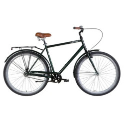 Велосипед Dorozhnik Comfort Male 28&quot; 22&quot; ST 2024 Зелений (OPS-D-28-373)