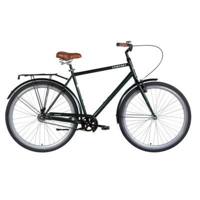 Велосипед Dorozhnik Comfort Male 28&quot; 22&quot; ST 2024 Зелений (OPS-D-28-373)