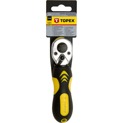 Тріскачка Topex трещётка1/2&quot; x 3/8&quot;, 135 мм (38D543)