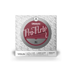 Струни для скрипки D'Addario Pro-Arte Violin String Set With Wound E 4/4 Scale Medium Tension (J56W 4/4M)