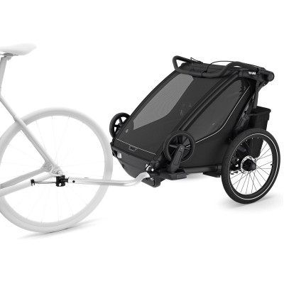 Коляска Thule Chariot Sport 2 Double (Black) (TH 10201031)