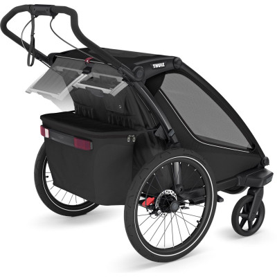 Коляска Thule Chariot Sport 2 Double (Black) (TH 10201031)