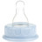 Пляшечка для годування Baby-Nova Декор 120 мл Блакитна (3960068)