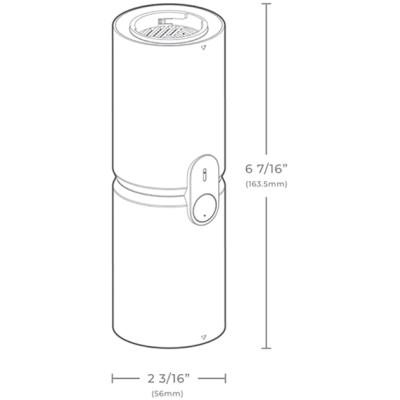 Компресор Xiaomi HOTO Compressed Air Capsule (QWCXJ001)