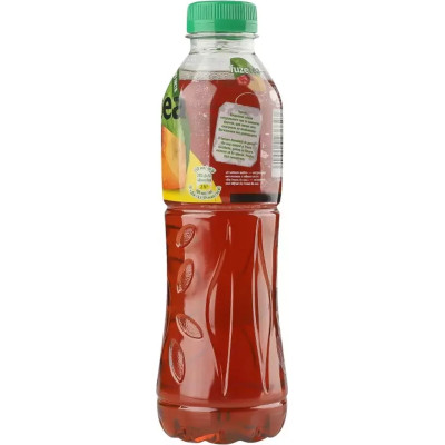 Напій Fuzetea Чай холодний чорний Зі смаком персика та гібіскуса 500 мл (5449000236623)