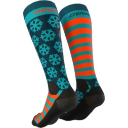 Шкарпетки Dynafit FT Graphic Socks 71613 8071 - 35-38 - синій/помаранчевий (016.002.2171)