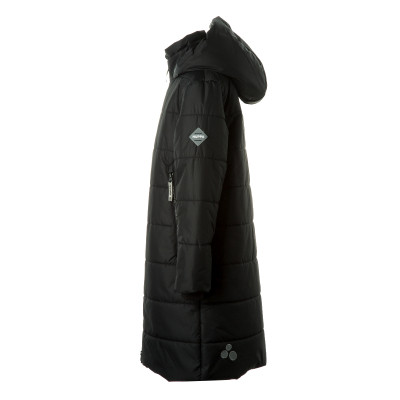 Пальто дитяче Huppa NINA 12590030 чорний 134 (4741632123649)