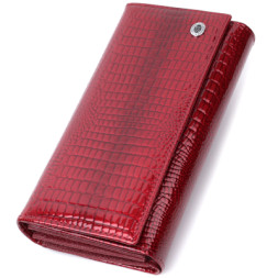 Гаманець ST Leather Шкіряний Червоний (22682)