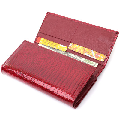 Гаманець ST Leather Шкіряний Червоний (22682)