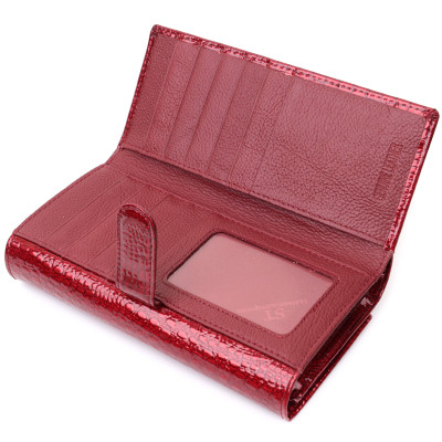 Гаманець ST Leather Шкіряний Червоний (22682)