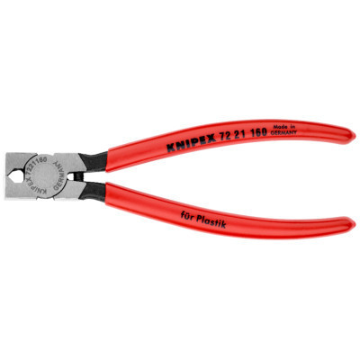 Кусачки KNIPEX бічні для пластмаси (72 21 160)