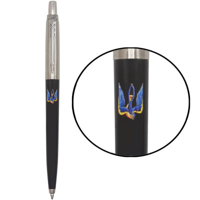 Ручка кулькова Parker JOTTER 17 Originals UKRAINE Black CT BP Тризуб-Ластівка (15632_T1230u)