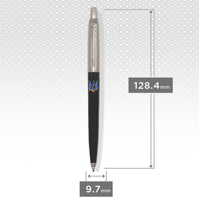 Ручка кулькова Parker JOTTER 17 Originals UKRAINE Black CT BP Тризуб-Ластівка (15632_T1230u)