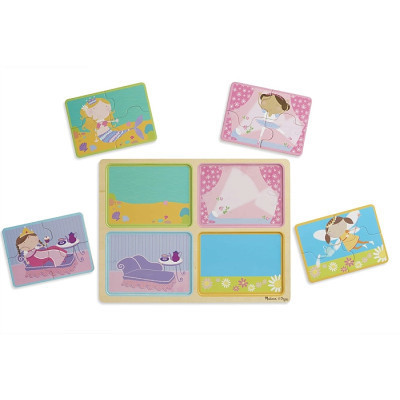 Пазл Melissa&amp;Doug дерев&#039;яні у футлярі &quot;Маленькі принцеси&quot; (MD31365)