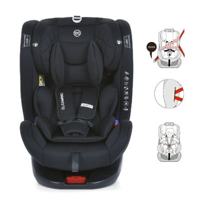 Автокрісло El Camino ME 1114 Everest Black (ME 1114 black)