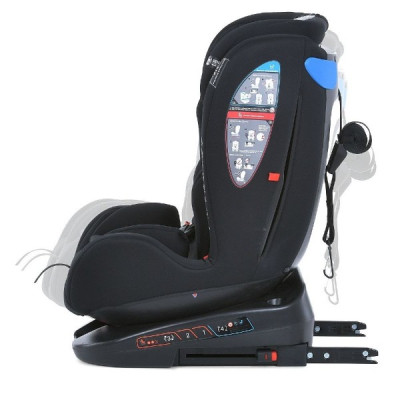 Автокрісло El Camino ME 1114 Everest Black (ME 1114 black)