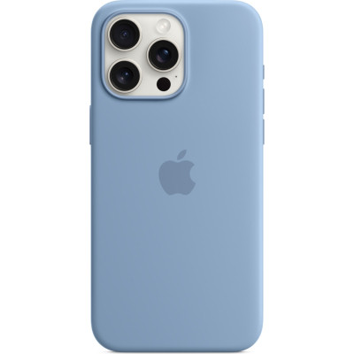 Чохол до мобільного телефона Apple iPhone 15 Pro Max Silicone Case with MagSafe Winter Blue (MT1Y3ZM/A)