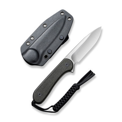 Ніж Civivi Fixed Blade Elementum Satin Blade Micarta (C2105B)