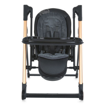 Стульчик для кормления El Camino ME 1102 DEBUT posh black (ME 1102 posh black)