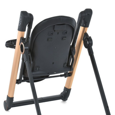Стульчик для кормления El Camino ME 1102 DEBUT posh black (ME 1102 posh black)