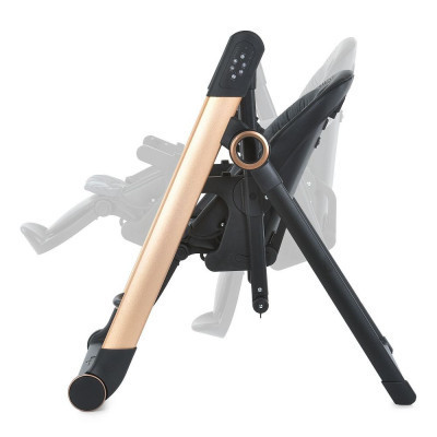 Стульчик для кормления El Camino ME 1102 DEBUT posh black (ME 1102 posh black)