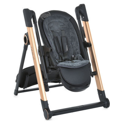 Стульчик для кормления El Camino ME 1102 DEBUT posh black (ME 1102 posh black)
