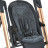 Стульчик для кормления El Camino ME 1102 DEBUT posh black (ME 1102 posh black)