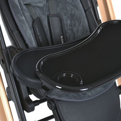 Стульчик для кормления El Camino ME 1102 DEBUT posh black (ME 1102 posh black)