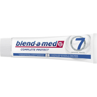 Зубна паста Blend-a-med Complete Protect 7 Кришталева білизна 100 мл (8001090716279)