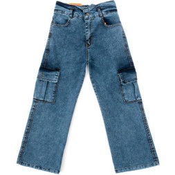 Джинси дитячі Sercino з кишенями (59654-158G-blue)