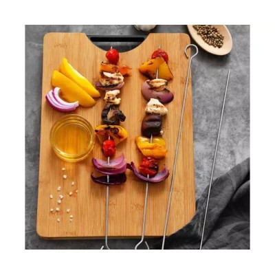 Шампур Bergner Bbq 36 см 4 шт (BG-40222-MM)