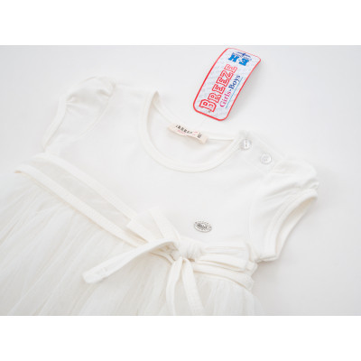 Плаття дитяче Breeze святкове з фатиновою спідницею (18349-92G-cream)