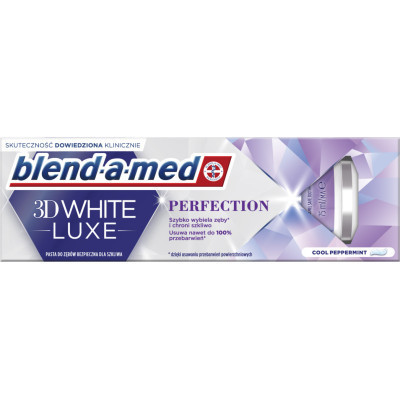 Зубна паста Blend-a-med 3D White Luxe Досконалість 75 мл (4084500743847)