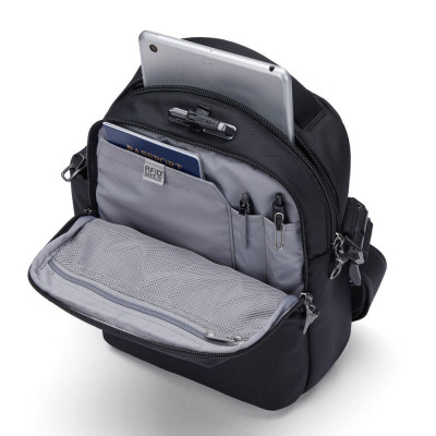 Сумка Pacsafe V Tour Crossbody Чорна (61110130)