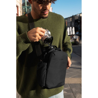 Сумка Pacsafe V Tour Crossbody Чорна (61110130)