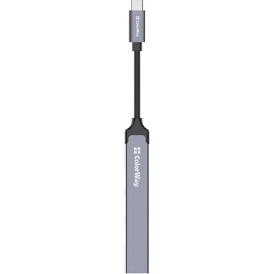 Концентратор ColorWay USB-C 4-в-1 USB2.0х3/USB3.0 (CW-HUB04)