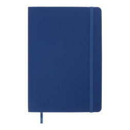 Книга записна Buromax Touch Me 96 аркушів А5 у клітинку синій (BM.295102-02)