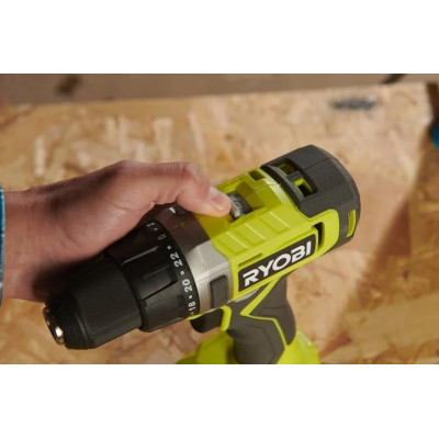 Шуруповерт Ryobi ONE+ RDD18-2C415S 18V, 1х4Ah, 1х1.5Ah, 52Нм, 450/1750об/хв 1.3кг сумка (5133005612)