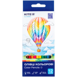 Олівці кольорові Kite Classic 12 кольорів (K-051)