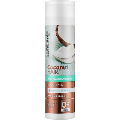 Шампунь Dr. Sante Coconut Hair М&#039;яке очищення 250 мл (4823015938269)
